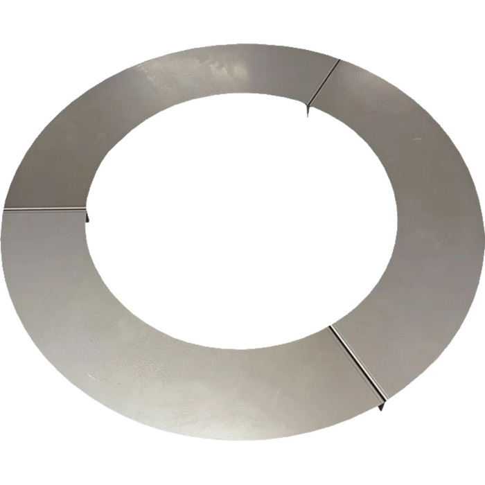 Trädring Stål Galvad Platt Ø90 cm